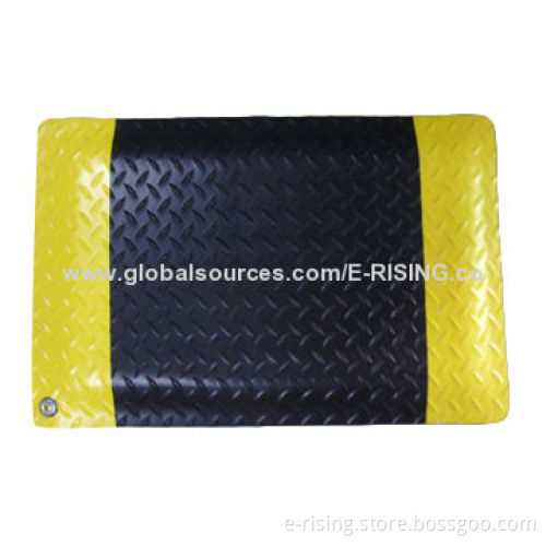 Anti-fatigue Safety Floor Mat, Made of PVC in Surface and Back, ESD Comfortable Foam Inside